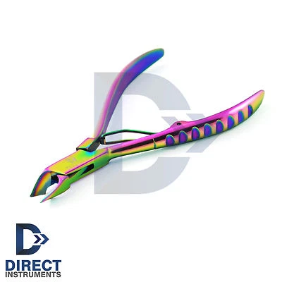 Cortaúñas Profesional Cortaúñas Cortaúñas Pedicura Recubierto de Titanio Foto 1 de 3