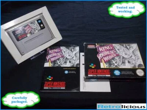 King Arthur's World SNES Super Nintendo Spiel PAL UK - SCHNELLER & SICHERER VERSAND - Bild 1 von 9