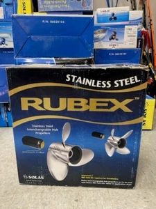 9571-155-17 SOLAS Rubex L3 Stainless Steel 3-Blade Propeller - RH, 15.5" X 17 - Picture 1 of 2