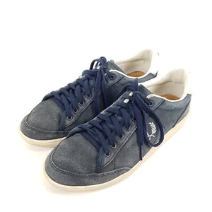 Fred Perry Sneaker Damen Gr. EU 38 UK 5 Blau Braun Weiß Leder Halbschuhe - Bild 1 von 11