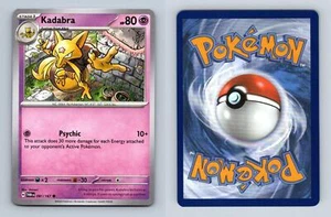 Kadabra #81/167 SV Twilight Masquerade 2024 Pokemon Common TCG Card - Picture 1 of 1