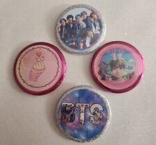 4 BTS Magnetic Buttons  1 3/4” K-POP