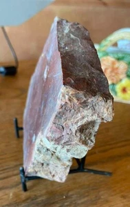 Thick Plume Agate Slab, California 1 lb 7 ounces - Picture 1 of 4