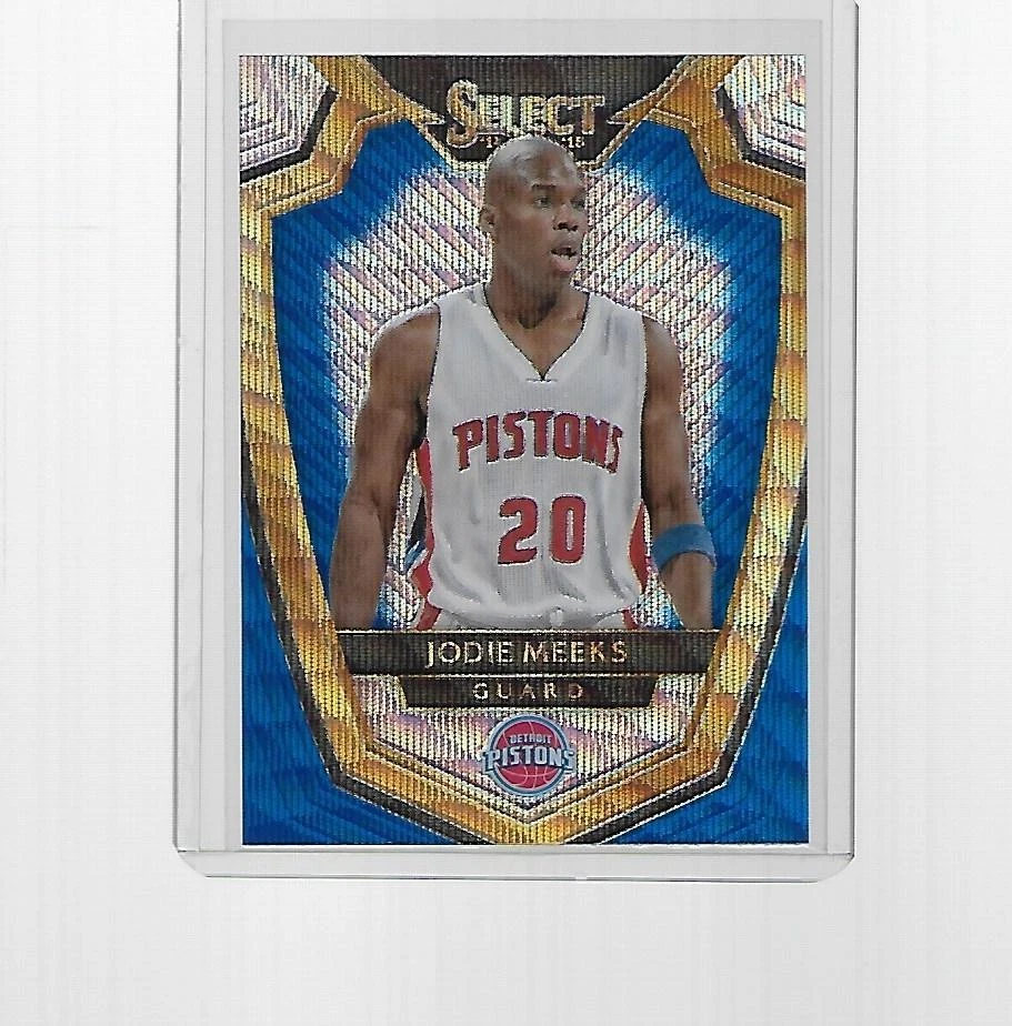 2014-2015 PANINI SELECT BASKETBALL JODIE MEEKS BLUE/SILVER PRIZM #140 - Image 1 of 1
