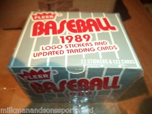 1989 FLEER UPDATE SET factory sealed 132 baseball cards RANDY JOHNSON 34 yrs old - Picture 1 of 1