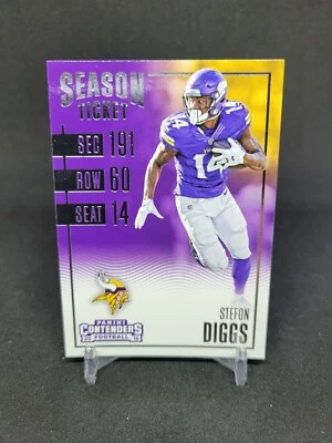 Stefon Diggs 2016 Panini Contenders Football Season Ticket No. 38 - Image 1 of 2