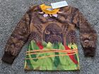 AmzBarley Moana Maui Costume Top for Little Boy 2T (2 Years), Brown, New