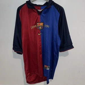 Barcelona Heimtrikot 1999 Centenary Year Größe UK XL - Bild 1 von 5