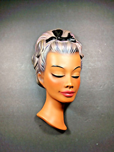 LOVELY DEMURE YOUNG LADY #3713 CORTENDORF WALL MASK MODEL 3713 MADE IN 1963 EXC