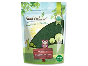 Organic Spirulina Powder – Non-GMO, Kosher,Vegan Superfood,Bulk– by Food to Live - Picture 1 of 64
