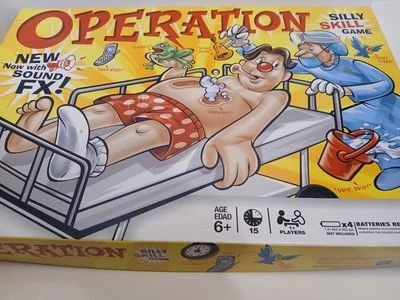Milton Bradley Hasbro "Operation" Silly Skill Game NEW* INL#464 - Image 1 of 4