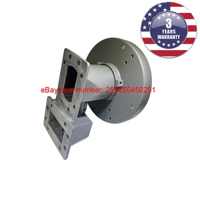 New Feed Prime Focus C-Band Dual Port Linear Feed 3.7 - 4.2 GHz Receive Only - Image 1 of 2