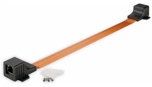 GOOBAY RJ-45 Fensterdurchführung Ultra-Slim, 50 cm - Bild 1 von 2