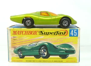 MATCHBOX SUPERFAST Nº 45 FORD GROUP 6 SERIE 1-75 BASE NEGRA EN CAJA - Imagen 1 de 19