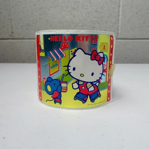 1983 SANRIO HELLO KITTY FOIL STICKERS - FULL ROLL OF 100 - LARE - RARE - Picture 1 of 4
