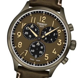 Tissot Chrono XL Vintage Herrenuhr T1166173609200 Quarz 45mm NEU OVP Lederband - Bild 1 von 13