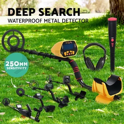 Metal Detector Pinpointer Deep Sensitive Searching Gold Digger Hunter - image 1 of 4