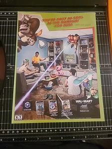 Nintendo Gamecube Walmart Print Ad 2006 8x11 Promo Wall - Picture 1 of 1