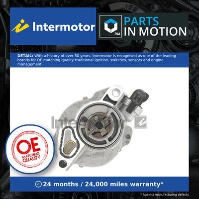 Vacuum Pump fits PEUGEOT 307 3E, 3H 1.6D 04 to 09 Intermotor 456570 96417772 New - Image 1 of 4