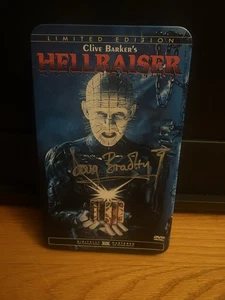 Autographed by Doug Bradley Hellraiser 1 & 2  DVD In Limited Edition Tin #10597 - Picture 1 of 7