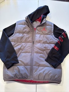 Air Jordan Boys Puffer Vest Jacket - Picture 1 of 8