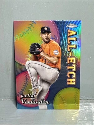 2024 Topps Chrome - All-Etch Justin Verlander #CAE-12 - Image 1 of 2