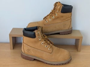 Timberland Premium 6-Inch Yellow 12909 Junior Walking Boots Size UK 6 - Picture 1 of 13