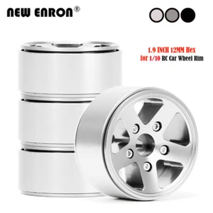 12mm Hex 1.9" Beadlock Wheel Hub RC Rim 5 Spoke for 90046 TRX4 AXI03007 F350 D90 - Picture 1 of 27