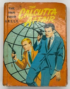 The Man from U.N.C.L.E. in The Calcutta Affair Hardcover Book (Whitman, 1971) - Picture 1 of 4
