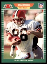 1989 Pro Set Brian Brennan Football Cards #73