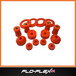 Triumph Stag Rear Chassis & Suspension Bushes in in Poly Polyurethane Flo-Flex