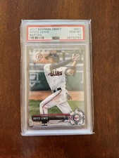 2017 Bowman Draft Chrome Refractor Royce Lewis Batting #BDC1 PSA10