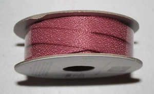 Stampin Up Retired MOODY MAUVE TEXTURED RIBBON 10 yards 3/8" NEW Pink - Picture 1 of 3