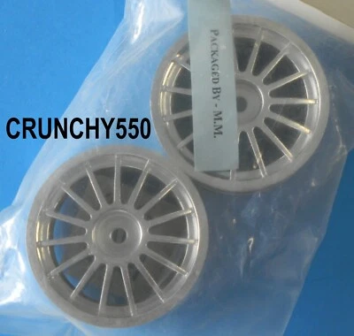 RPM Invader Chrome Wheels TC Sedan HPI Yokomo Assoc Tamiya Traxxas 80843 - Image 1 of 2
