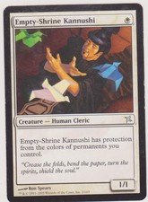 EMPTY-SHRINE KANNUSHI X1 MTG MAGIC THE GATHERING N-MINT BETRAYERS   C14