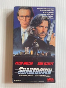 Shakedown VHS - (1988) - *Peter Weller / Sam Elliott* - Picture 1 of 7