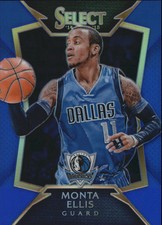 2014-15 Select Concourse Prizms Blue Basketball Card #74 Monta Ellis /249