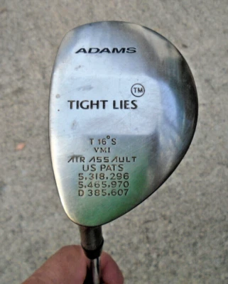 Adams Tight Lies VMI Air Assault T 16° S Steel Shaft Left Handed 39" - Image 1 of 4