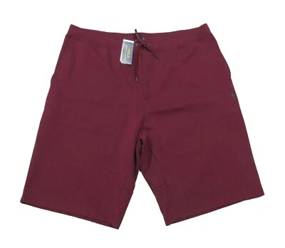 Polo Ralph Lauren Men's Wine Red Burgundy Solid Double Knit Shorts - Image 1 of 2