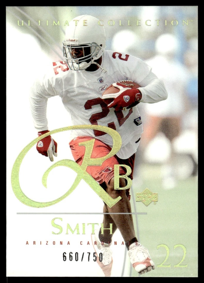 2003 Upper Deck Ultimate Collection Emmitt Smith 660/750 Arizona Cardinals #22 - Image 1 of 2