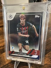 Charles De Ketelaere BLACK 3 of /10 2022 Topps 1st Edition Belgium AC Milan