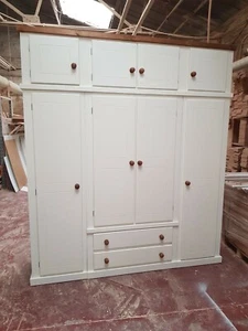 Tracy next ivory+ dark oak 4 door+ topbox - Picture 1 of 2