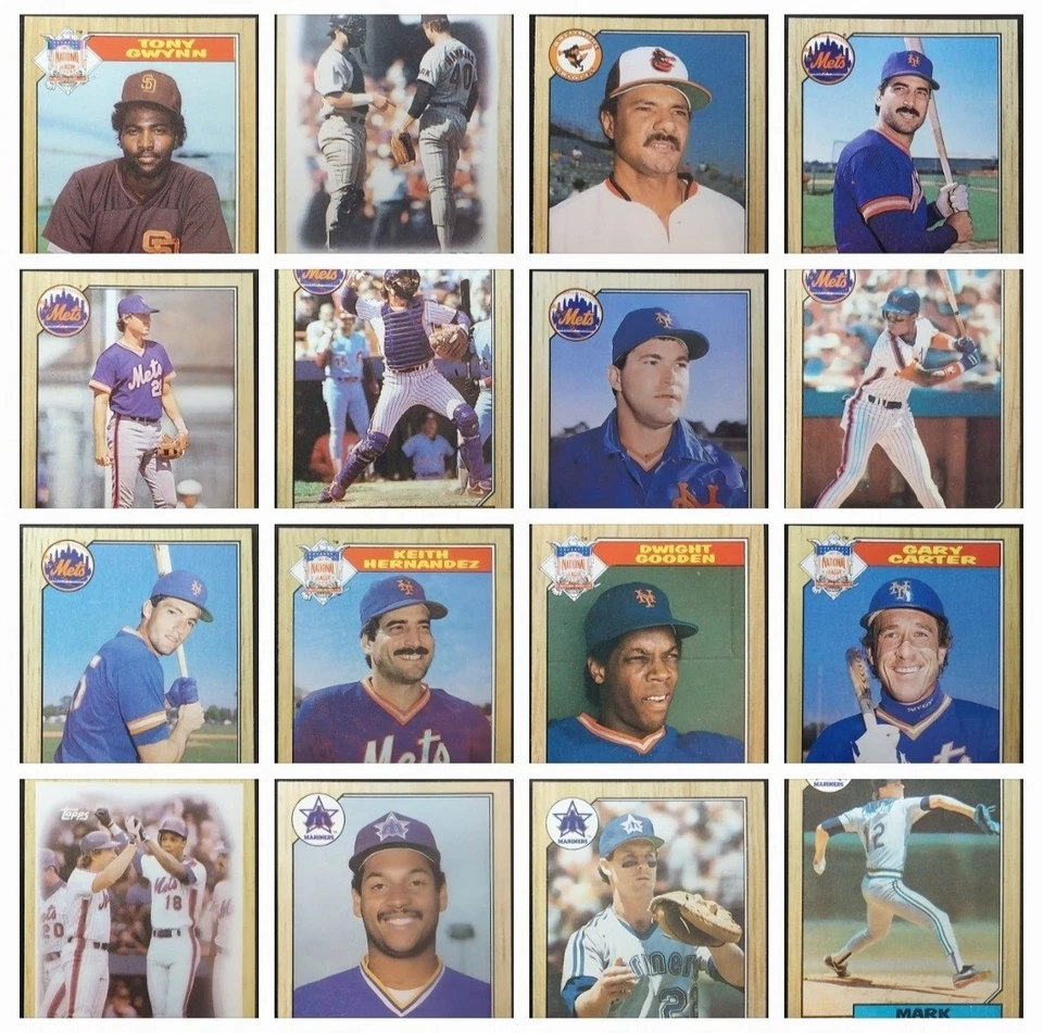1987 TOPPS BASEBALL CARDS COMPLETE YOUR SET #259-622 HOF, ROOKIES, GREAT FOR TTM - Image 1 of 1