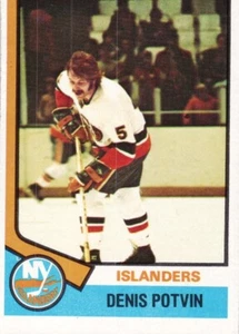 1974-75 Topps - #195 Denis Potvin (RC) - Bild 1 von 2