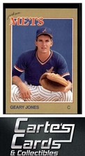 Geary Jones 1988 Grand Slam Jackson Mets #3  New York Mets
