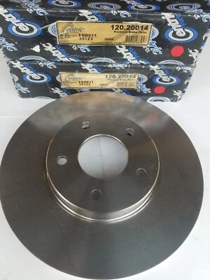 Jaguar 98-03 Vanden Plas XJ8 XJR - XK8 97-99  Front Premium  Disc Brake Rotors - Image 1 of 2