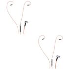  2 Pack Mobile Phone Earphone Cable Headset for Cell Earpiece