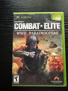 Combat Elite: WWII Paratroopers game complete w/ manual -Original Microsoft XBOX - Picture 1 of 3