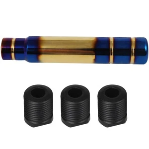 Universal Coche Manual Aluminio Azul Perilla de Cambio de Marchas Cabezal de Palanca Ajustable 13cm - Imagen 1 de 12