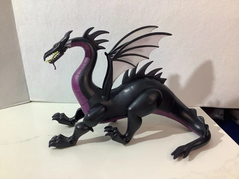 Disney Store Disney Heroes Maleficent Dragon Figure 7" Tall Makes Noise Cover